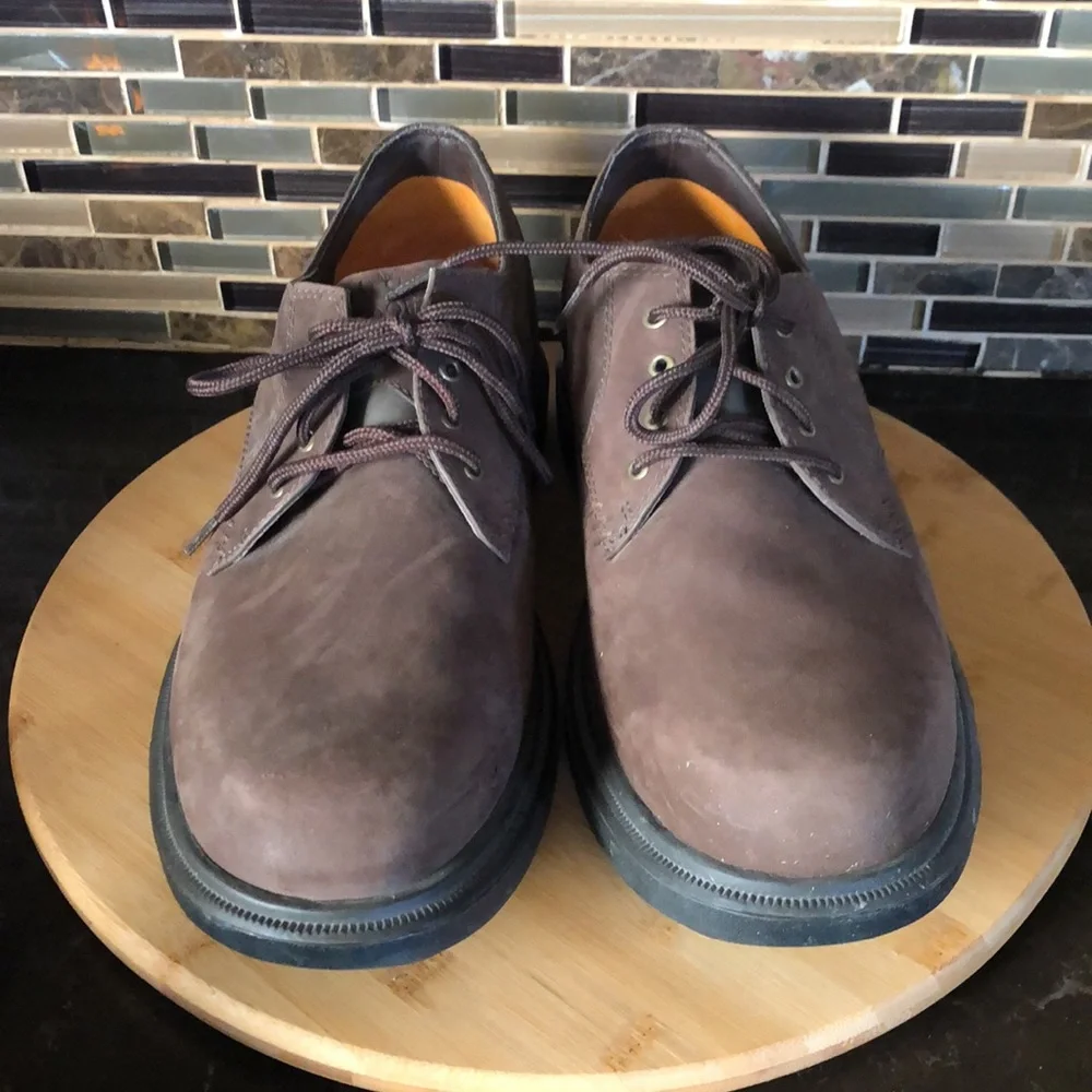 Timberland waterproof Montgomery PTO suede brown shoes‎ men's size 10.5
